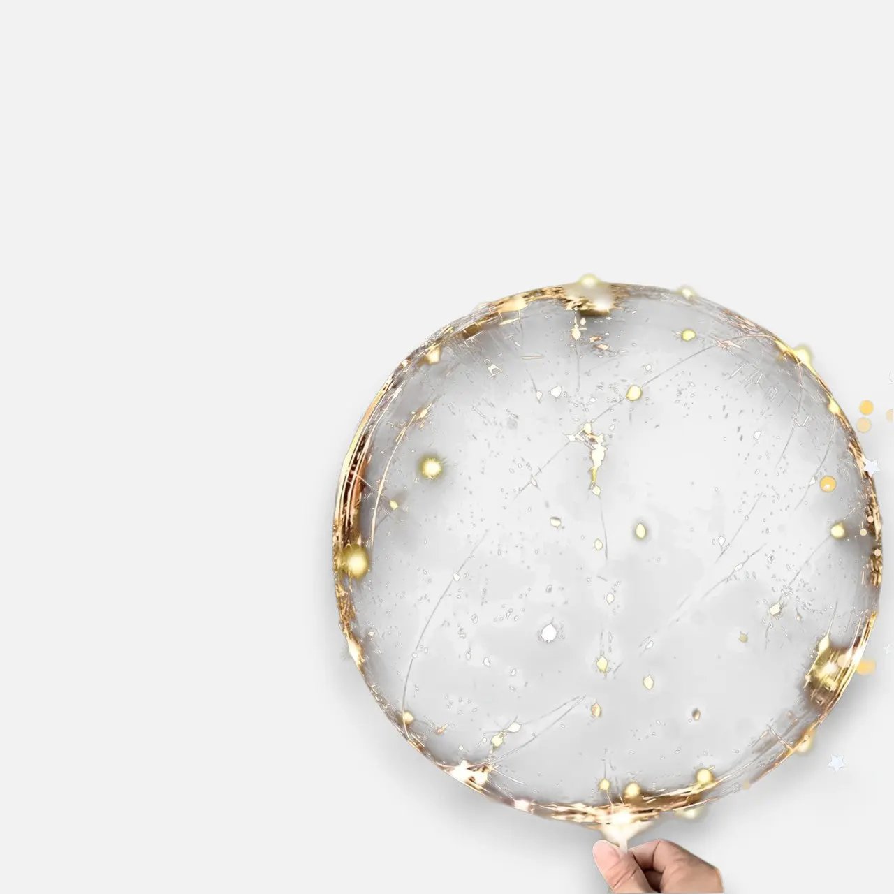 Set of 10 LED Balloons – Warm Lighting for Any Occasion
