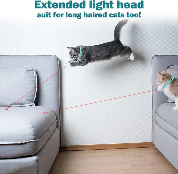 Automatic Laser Play Collar for Cats – Active Even Without Supervision