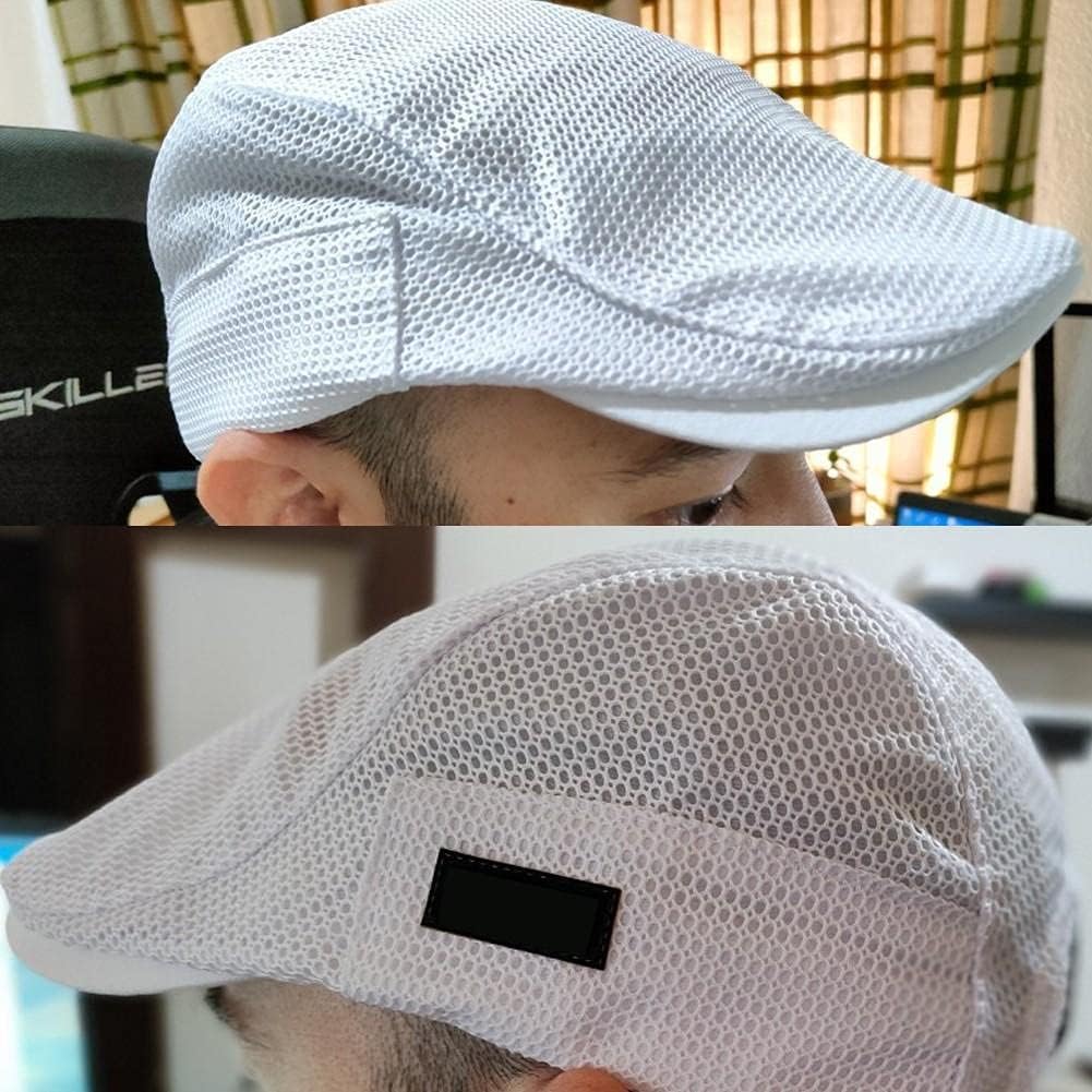 Men's Slouch Cap with Mesh Ventilation – Cool & Adjustable