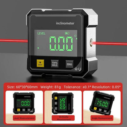 Digital Laser Inclinometer – Perfect Alignment Without the Need for Re-measurement