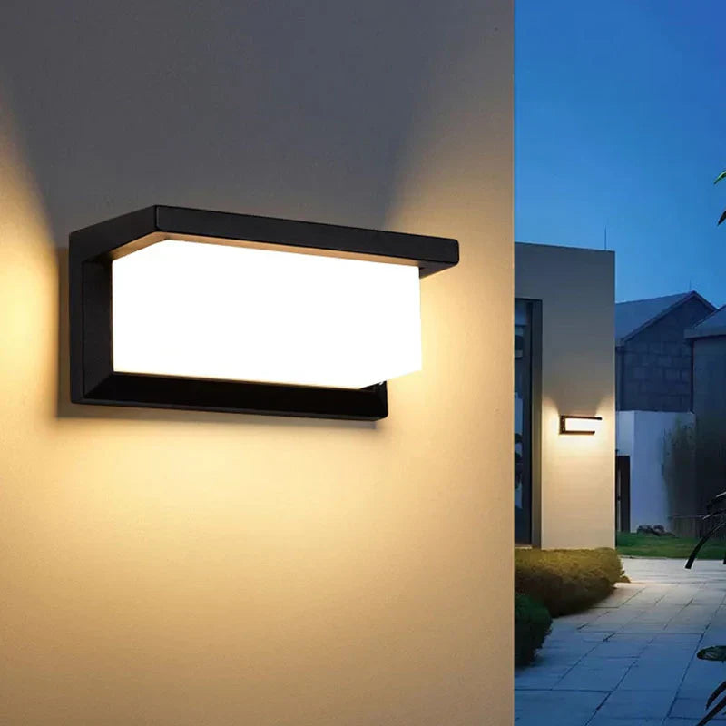 Outdoor LED Wall Light with Motion Sensor – 20W, Weatherproof
