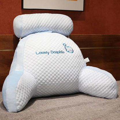 Ergonomic Triangle Pillow – Perfect Support & Comfort for Your Back, Neck, and Legs!