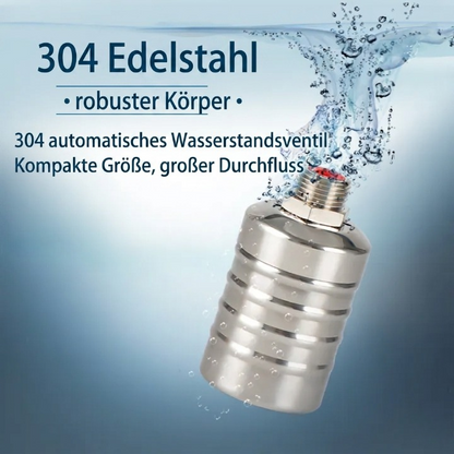 Automatic Float Valve – Stainless Steel, No Electricity Required