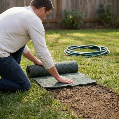 Organic Lawn Seed Mat – Just Unroll, Water, and Let It Grow (Set of 2)