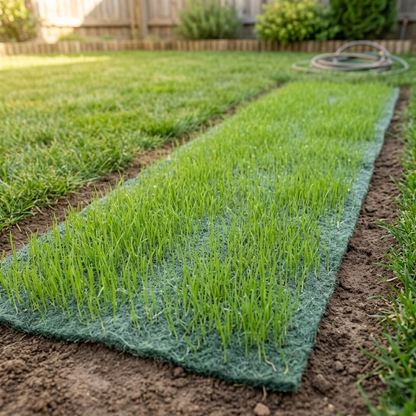 Organic Lawn Seed Mat – Just Unroll, Water, and Let It Grow (Set of 2)