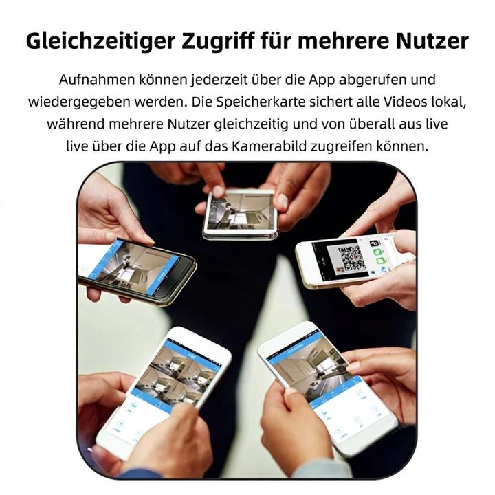 Mini Wi-Fi Camera with Night Vision – Discreet Home Surveillance, 1080p HD
