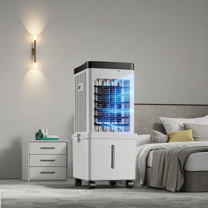 3-in-1 Air Cooler with 15L Water Tank — Cool, Humidify, Purify