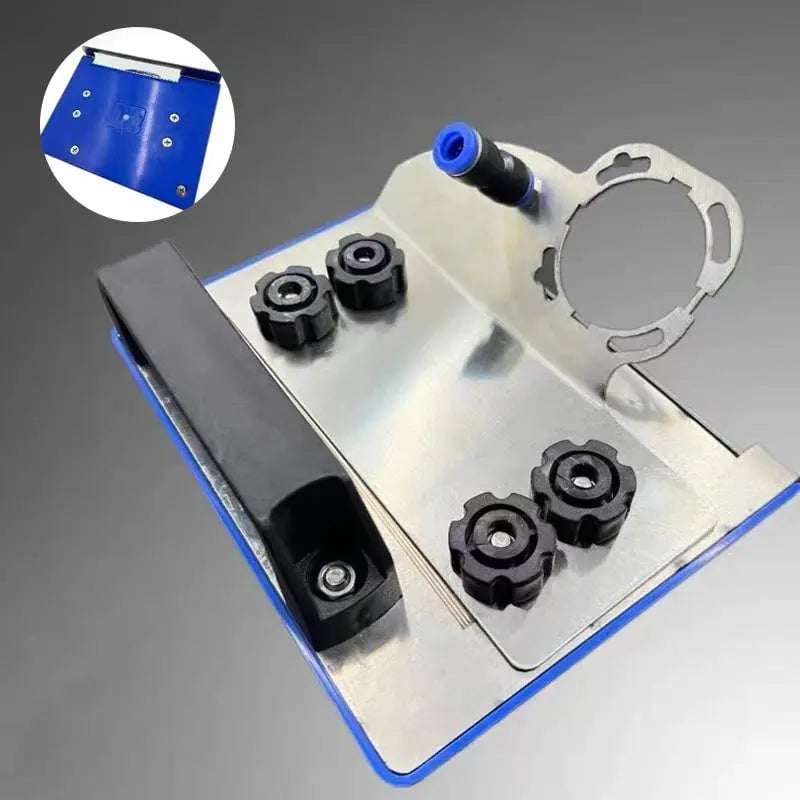 Angle Grinder Holder for Tiles — 45° Bevel Cuts Without Vibration