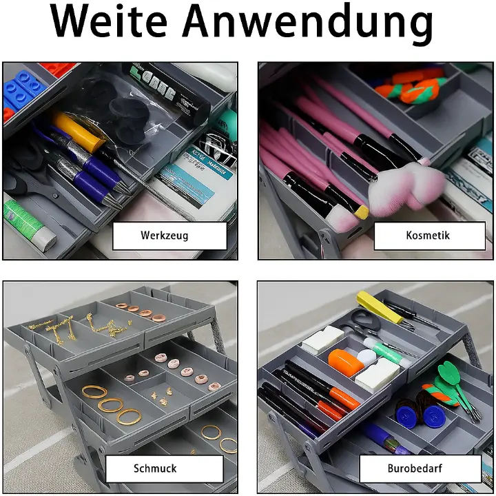 Smart 3-Tier Drawer Organizer – Expandable & Space-Saving for Standard Drawers