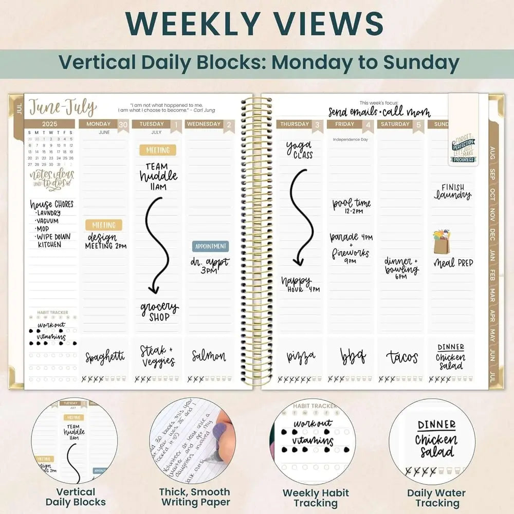 Precision Stencil Set – Clean Lines for Your Planner