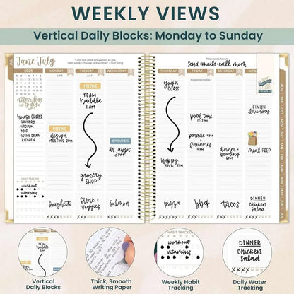 Precision Stencil Set – Clean Lines for Your Planner