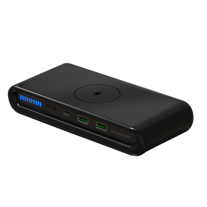4-in-1 Wireless Charger with Wireless Charging