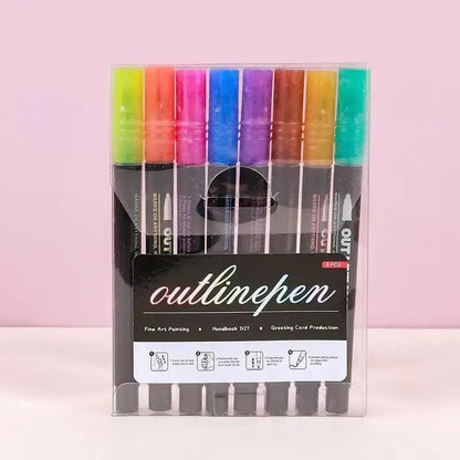 Metallic Marker Set – Creative Effects on Any Surface