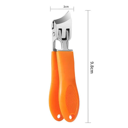 Nail Clippers with a Wide Handle & Splash Guard – For Thick Nails, No Hassle