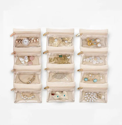 Jewelry box with transparent compartments – keep your jewelry organized and protected