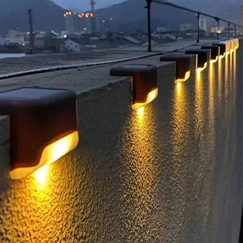 Solar Step Light, Set of 8 – Stay Safe on the Go, Beautifully Lit