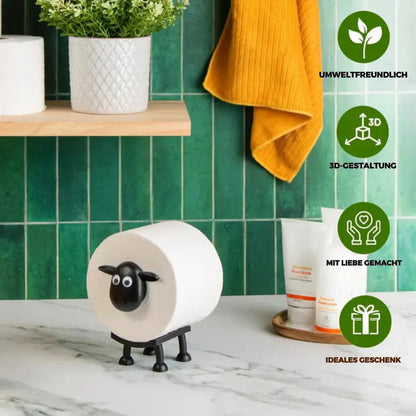 Sheep-Shaped Toilet Paper Holder – Practical & Charming for the Bathroom