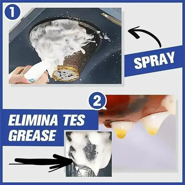 Foaming Cleaner for Kitchen Surfaces — Grease Remover That Doesn't Require Rinsing