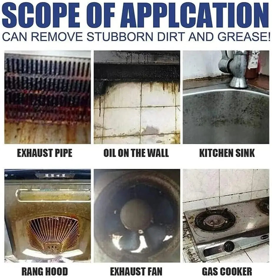 Foaming Cleaner for Kitchen Surfaces — Grease Remover That Doesn't Require Rinsing