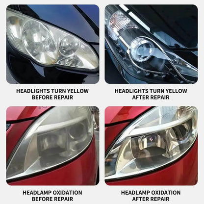 Headlight Restoration Spray – The Solution for Dull, Yellowed, or Cloudy Car Headlights