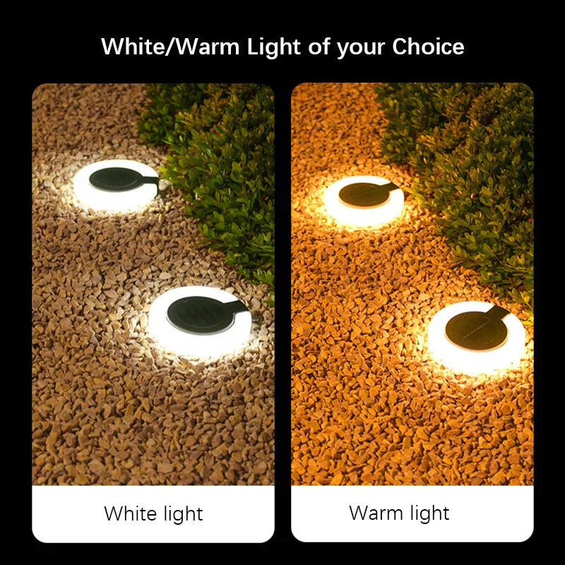 Solar Garden Light with 360° Adjustable Head