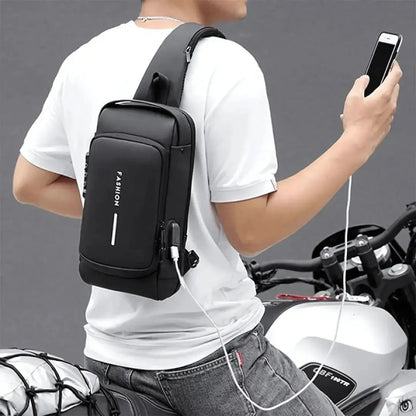 Safety Backpack – Cut-Resistant & with USB Charging Port