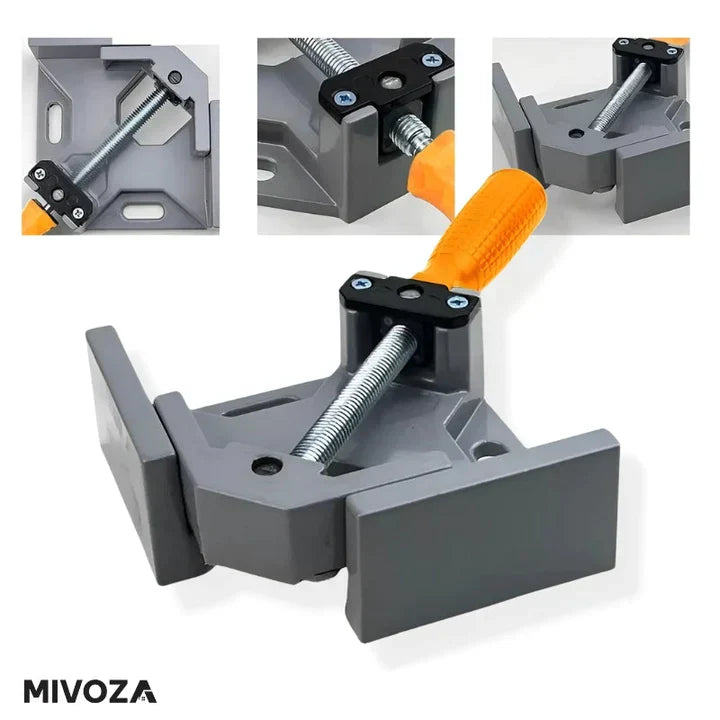 90-Degree Aluminum Corner Clamp – Precise Corner Joint