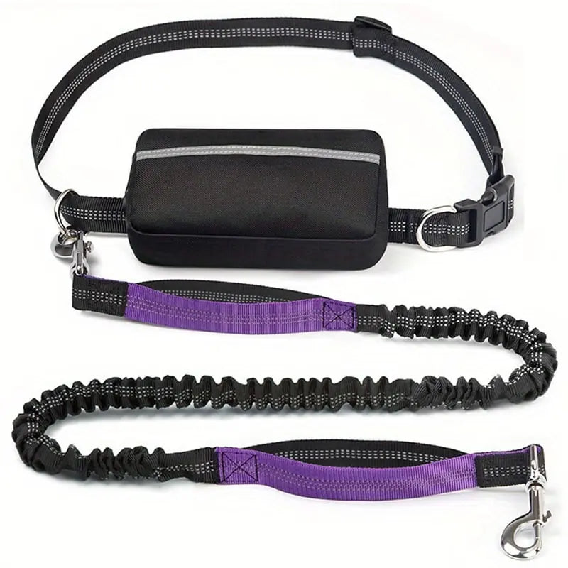 Walk Hands-Free—With a Leash and Bag in One