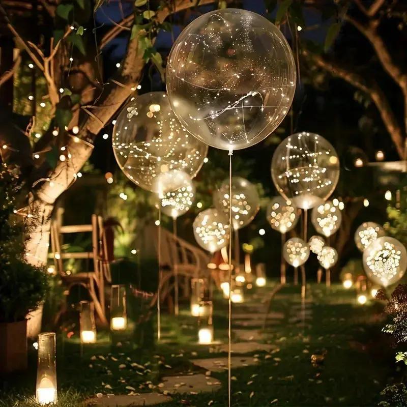 Set of 10 LED Balloons – Warm Lighting for Any Occasion