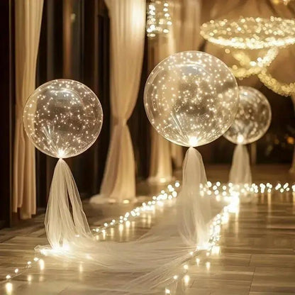 Set of 10 LED Balloons – Warm Lighting for Any Occasion