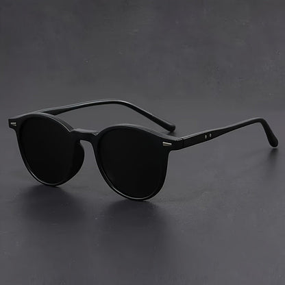 BowLift | Men's Sunglasses RetroView – Round Tortoiseshell Glasses with Lightweight Frame