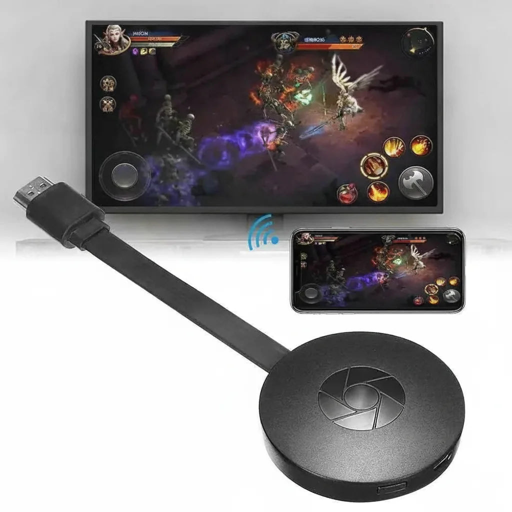 Wireless 1080p Mirror Adapter – Instantly View Content on the Big Screen