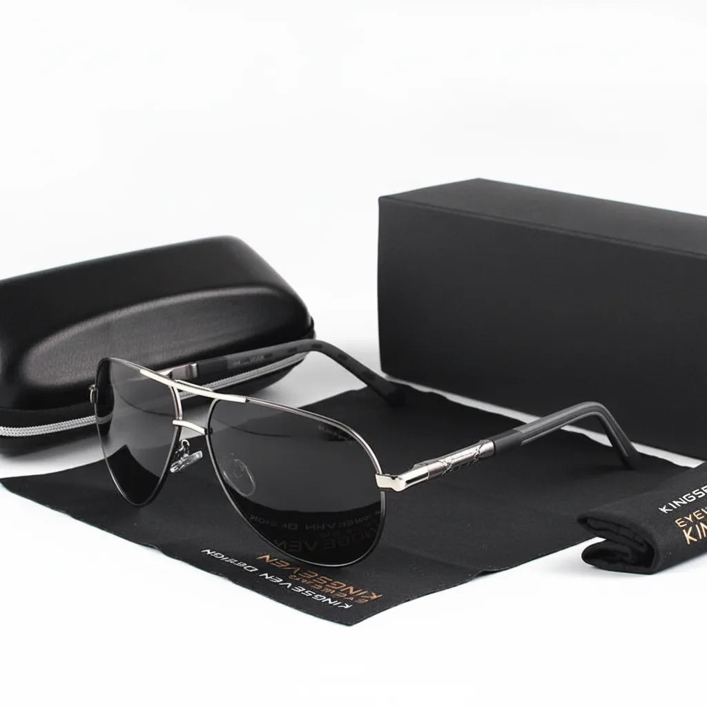 Men's Vintage Polarized Sunglasses with UV400 Protection