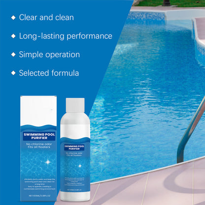 Chlorine-Free Pool Cleaning Solution, 100 ml
